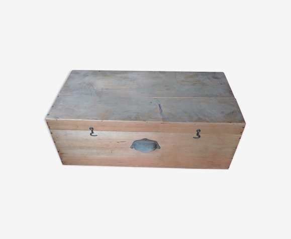 Caisse atelier rangement bois vintage