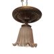 Antique Art Nouveau Ceiling Lamp, early 1900s