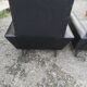 Paire de fauteuils skaï années 60