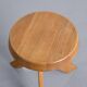 Original S31 stool in solid elm by Pierre Chapo, circa 1980.