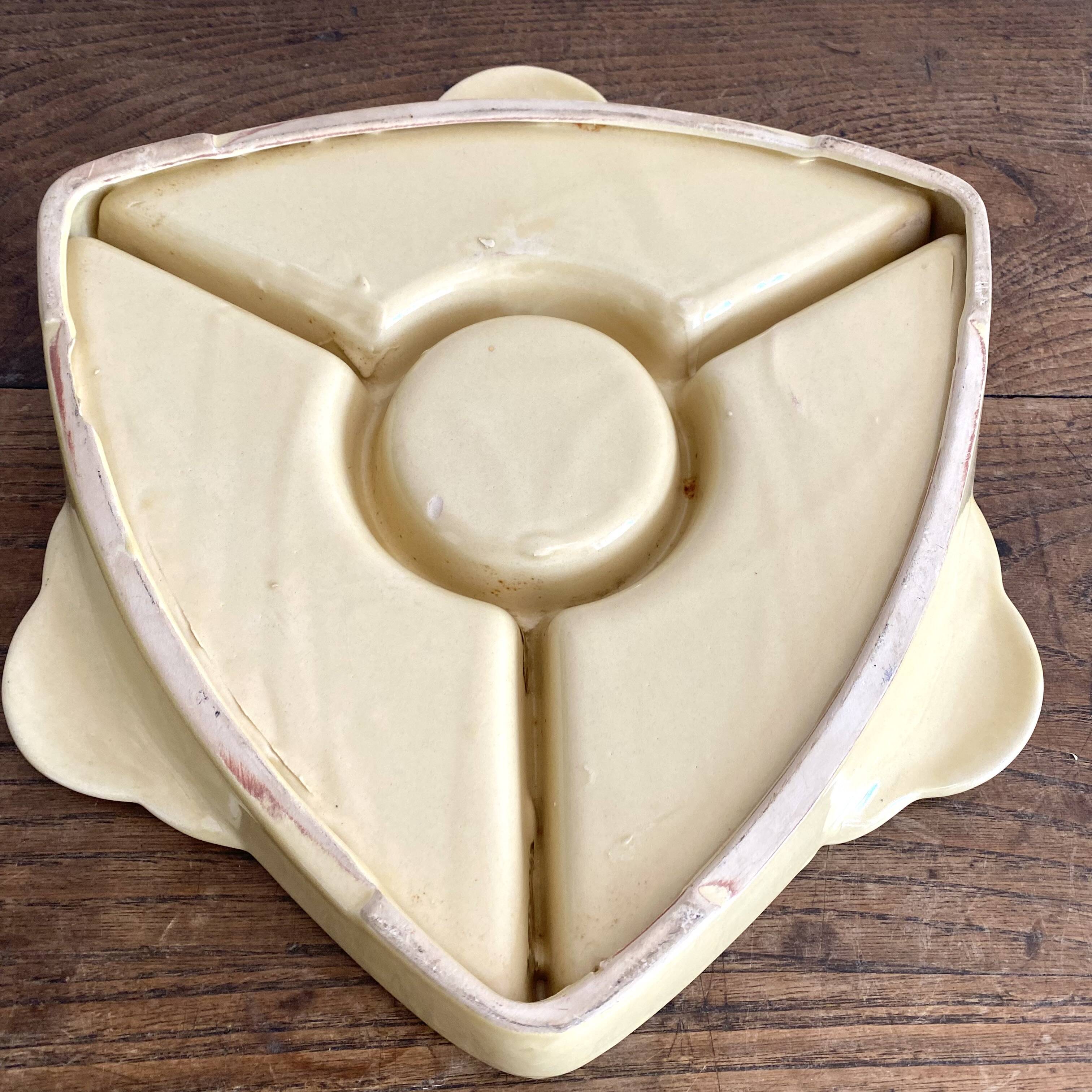 Art Deco table or aperitif serving dish 36 cm