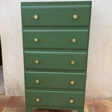 XXL vintage green chiffonier