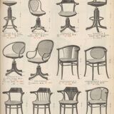 1920's Office chair Model No.3 by Gebrüder Thonet