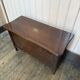 Old wooden presbytery chest