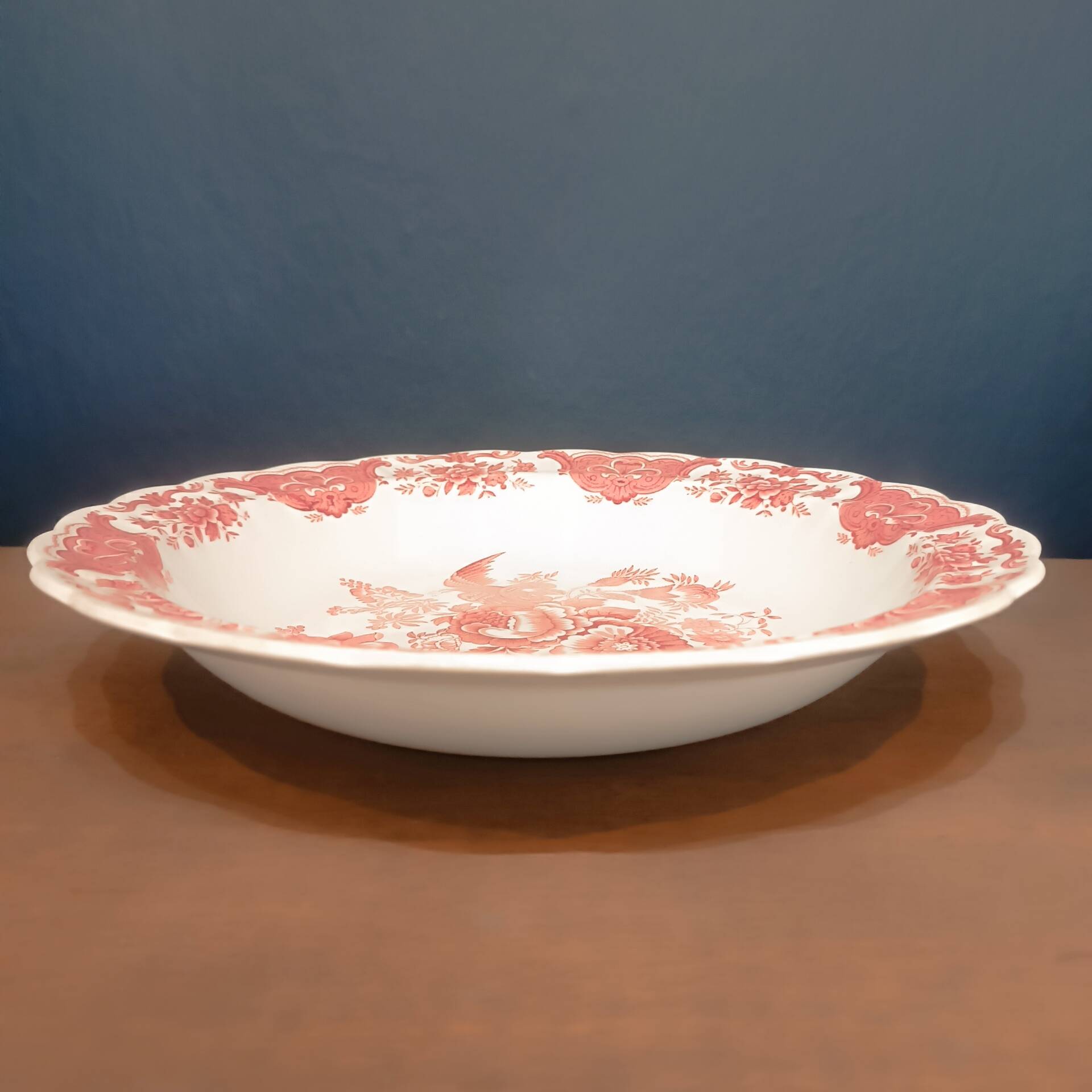 Grand plat faience