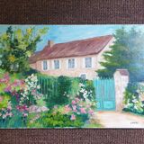 Landscape on canvas