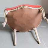 Velvet convertible chair