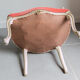 Velvet convertible chair