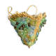 Suspension chandelier in murano glass