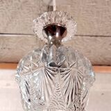 Glass and chrome metal suspension - mid 20th century