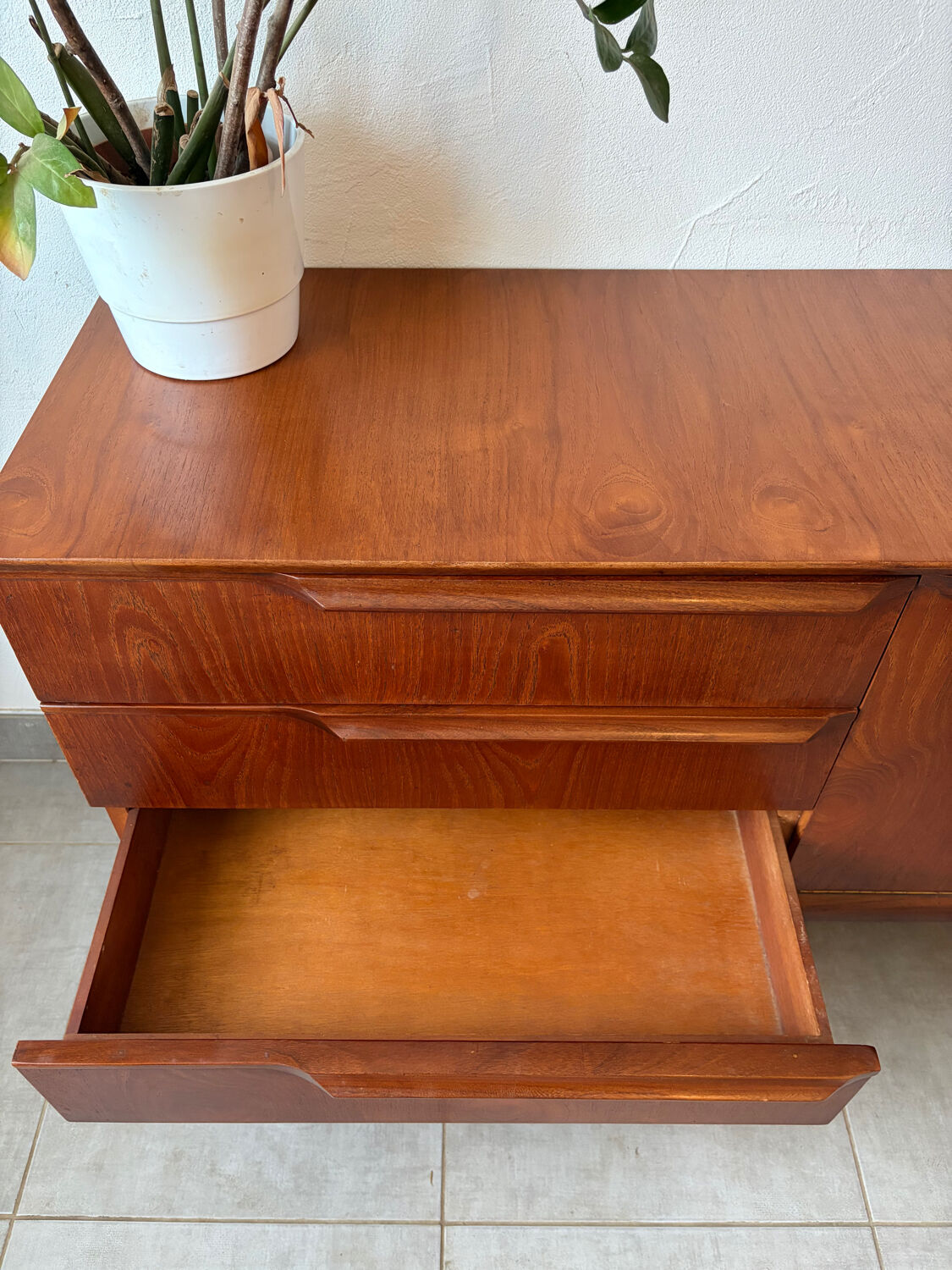 Vintage Scandinavian teak sideboard