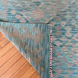 Blue kilim carpet