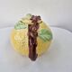 Vintage Ceramic Tisaniere Teapot Barbotine Lemon