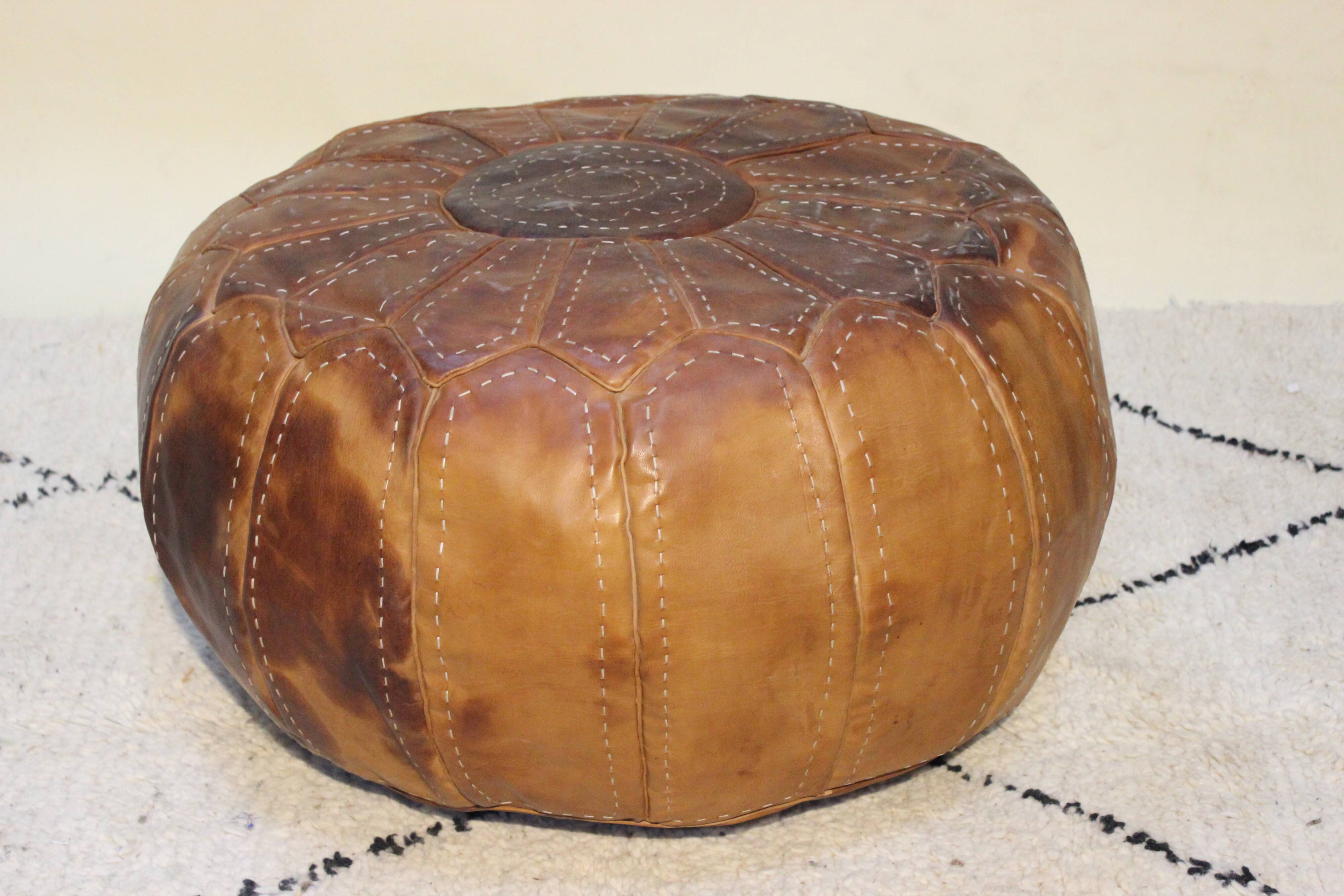 Pouf marocain