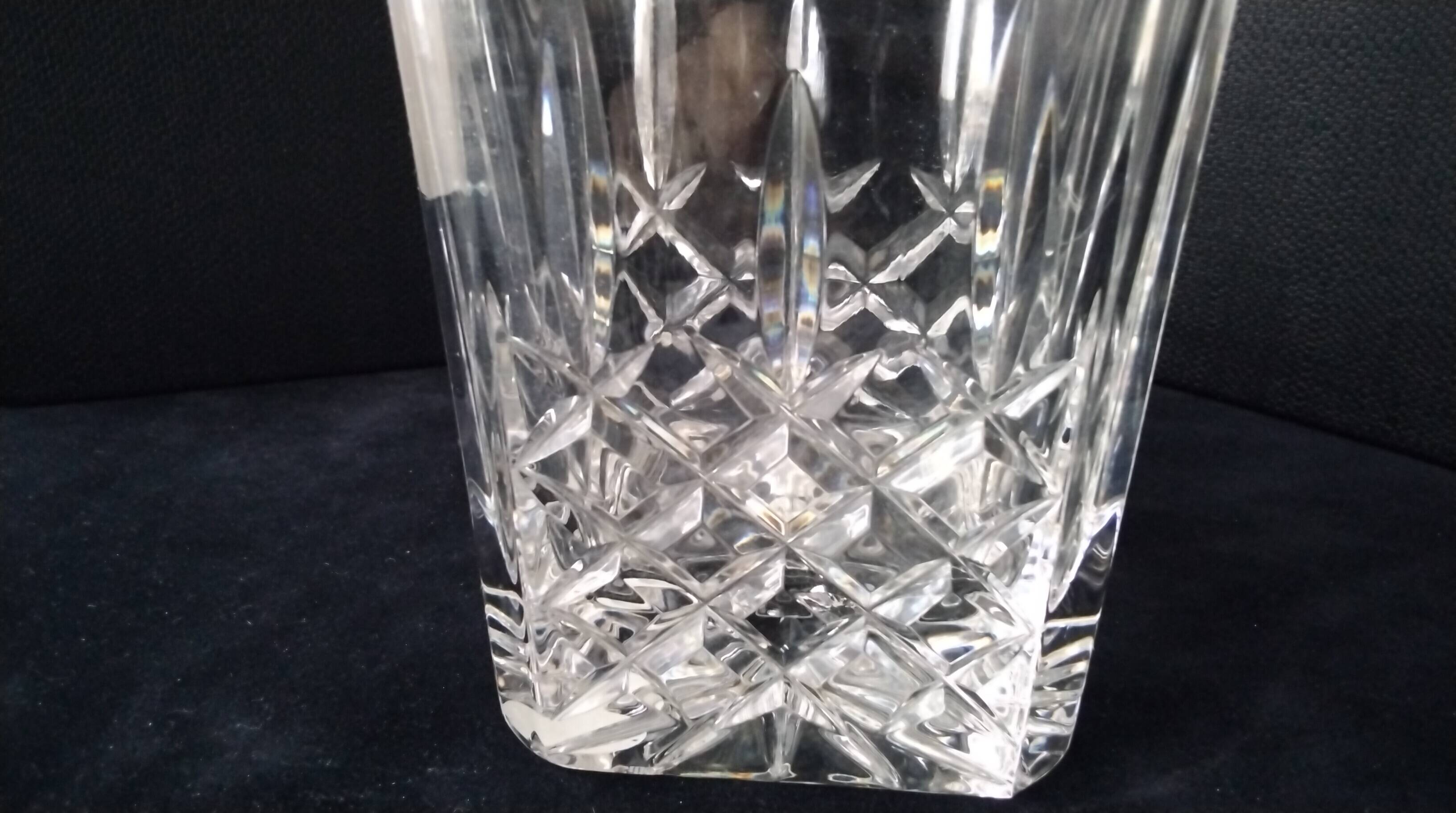 Carafe à whisky en Cristal Cartier Gilles