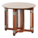 Table d'appoint ronde au design Art Déco