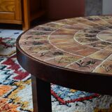 Vallauris coffee table in roger capron style