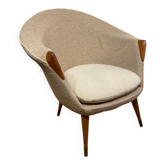 Fauteuil scandinave 1960