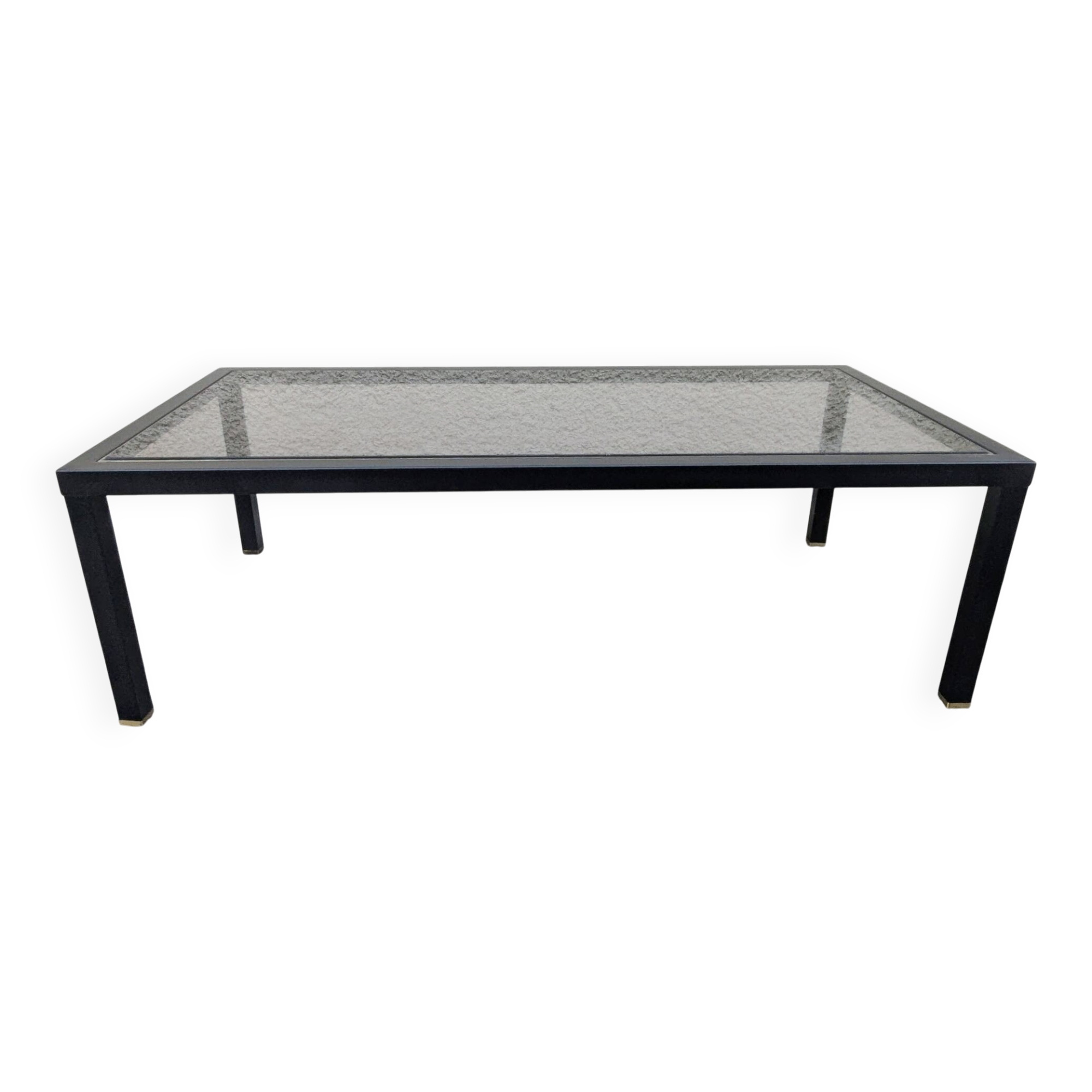 Vintage 70s 80s Hollywood Regency Coffee Table
