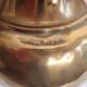 Vintage teapot signed brass decoration of North African style