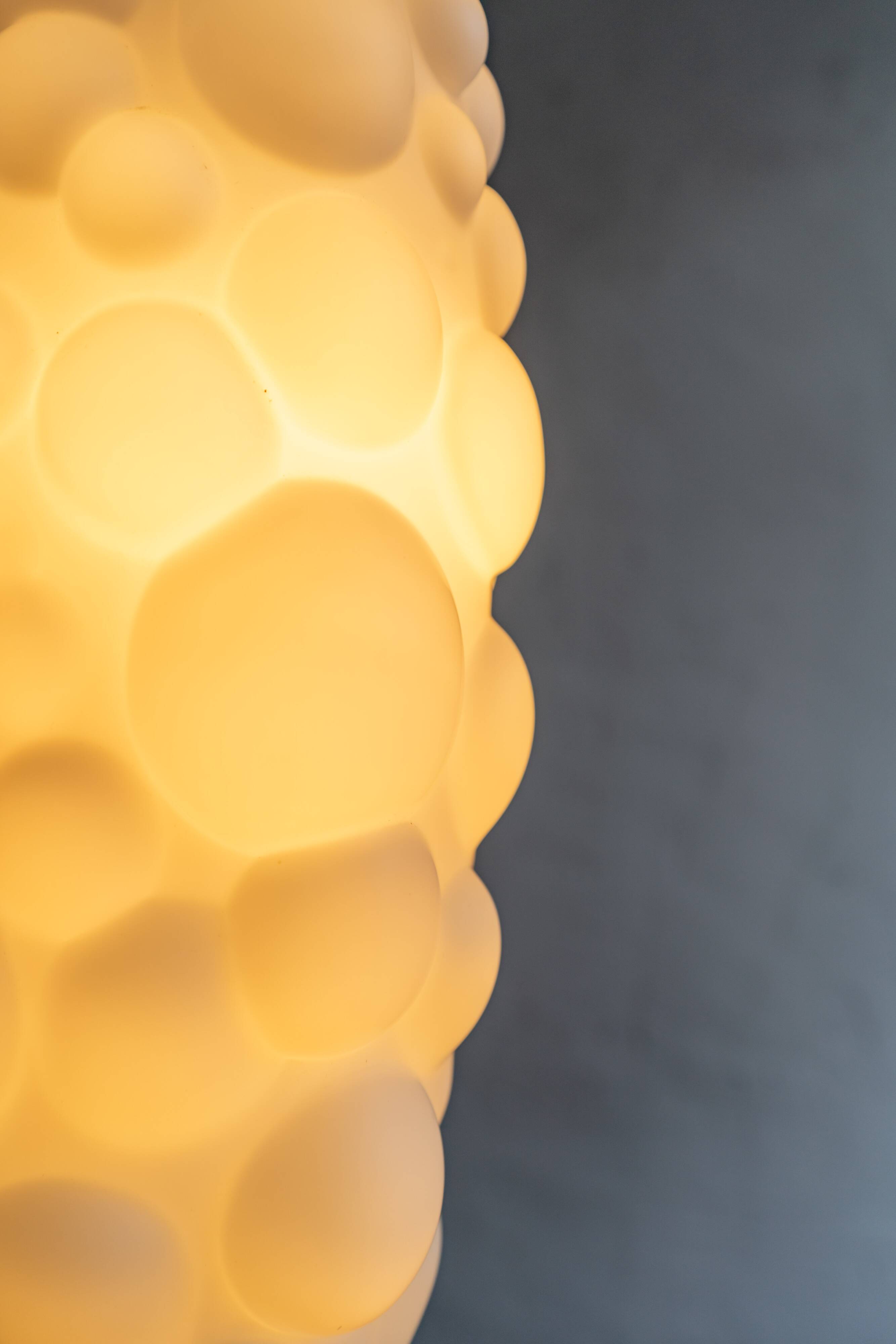 Bubbles Glass Pendant by Osvětlovací Sklo, 1970s