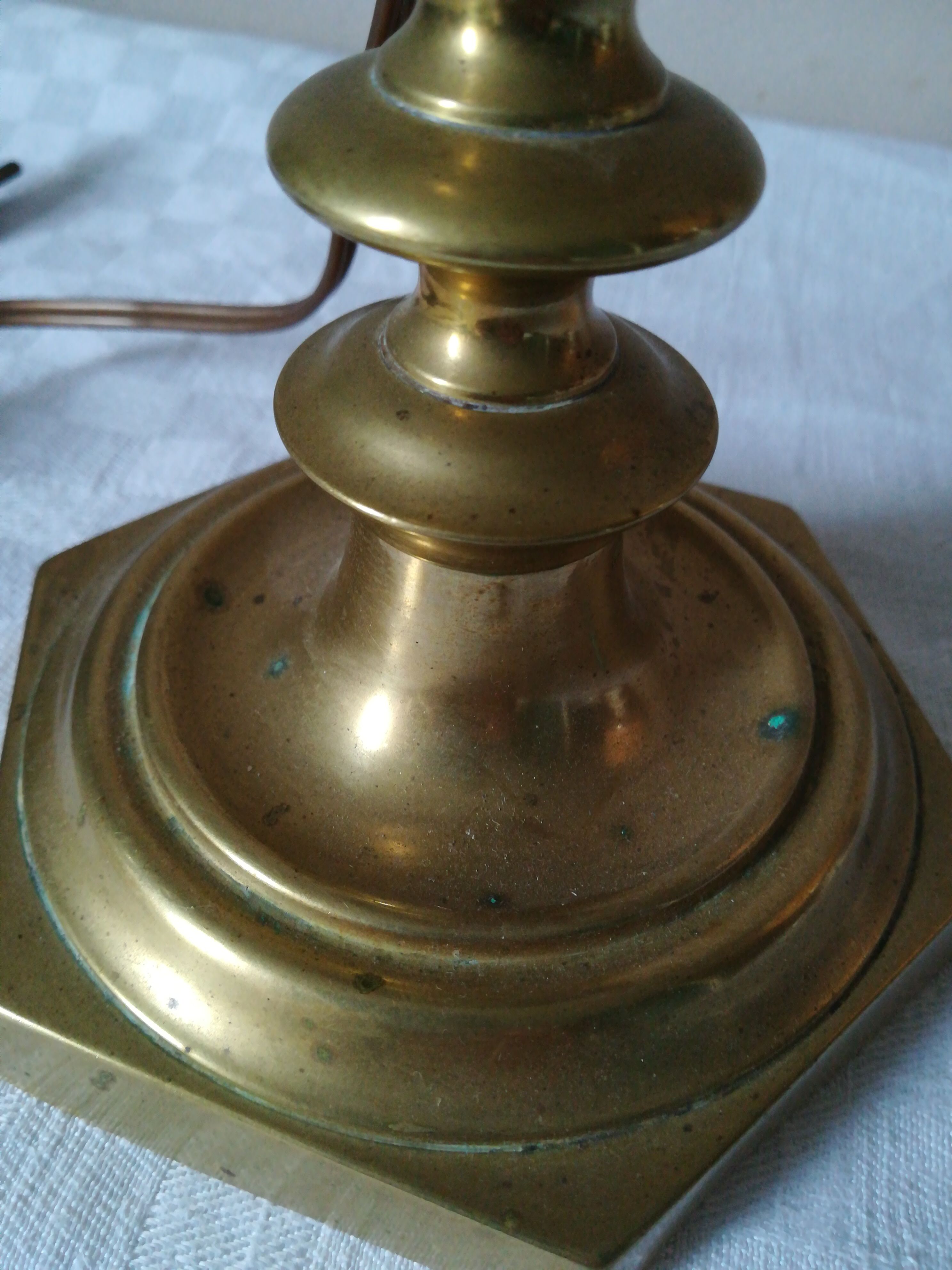 Brass lamp
