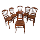 6 Napoleon III period chairs