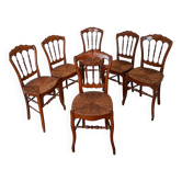 6 chaises d'époque Napoléon III