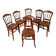 6 Napoleon III period chairs