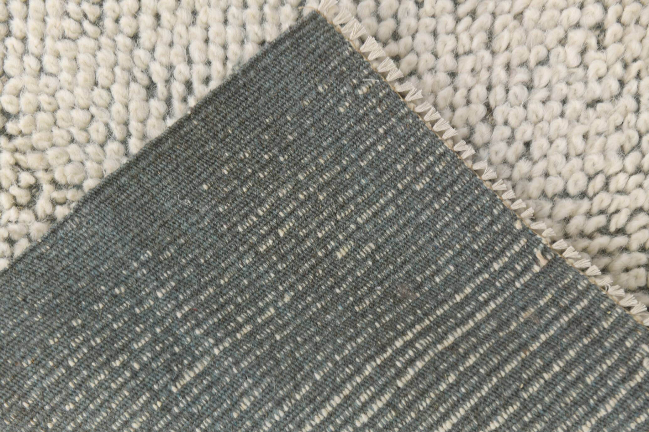 2x9 Moroccan Gray Beige Moroccan Runner Rug, 60x290Cm