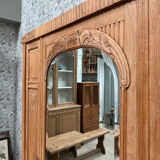 Art Deco oak wardrobe (renovated)