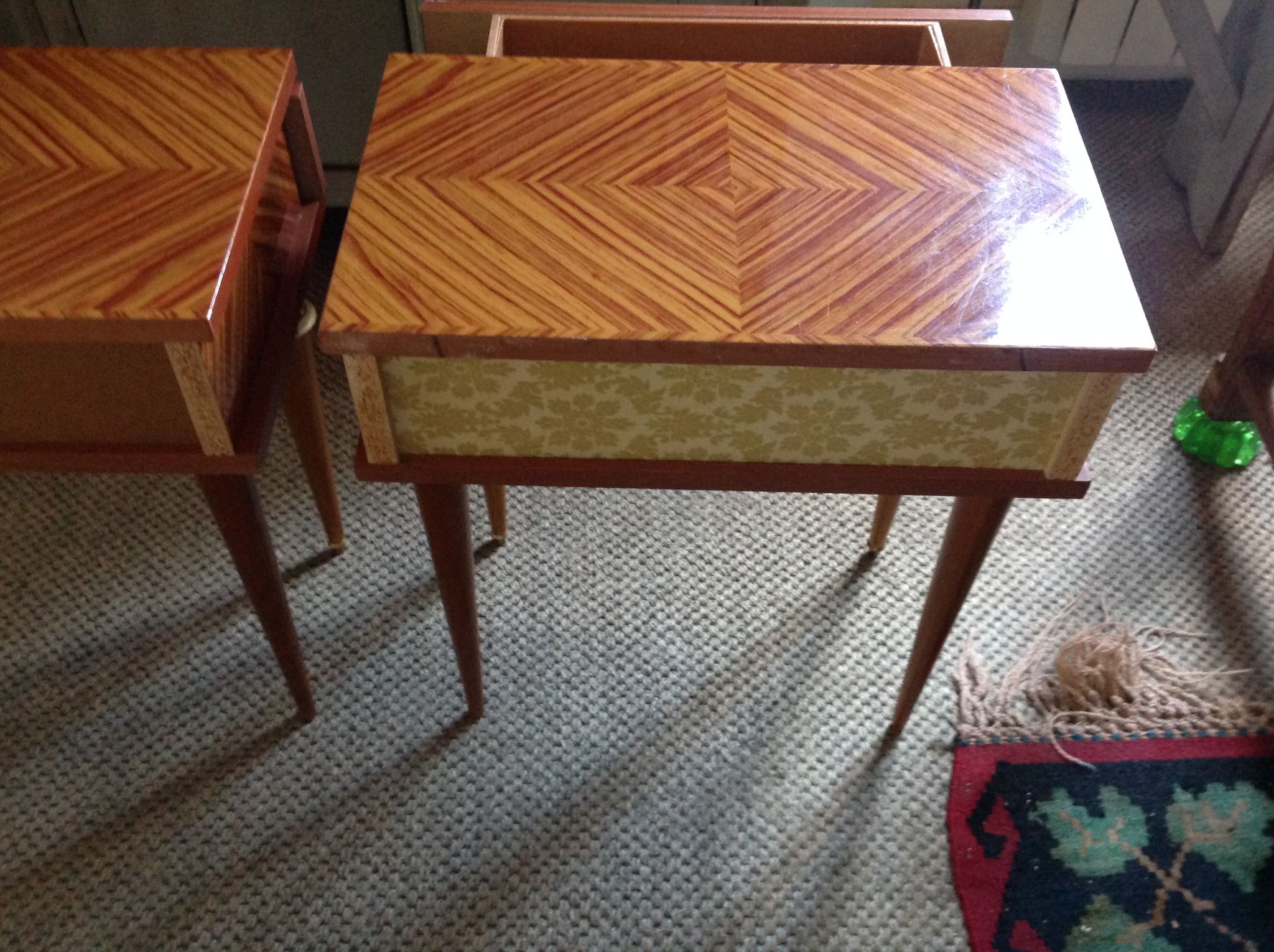 Pair of bedside tables