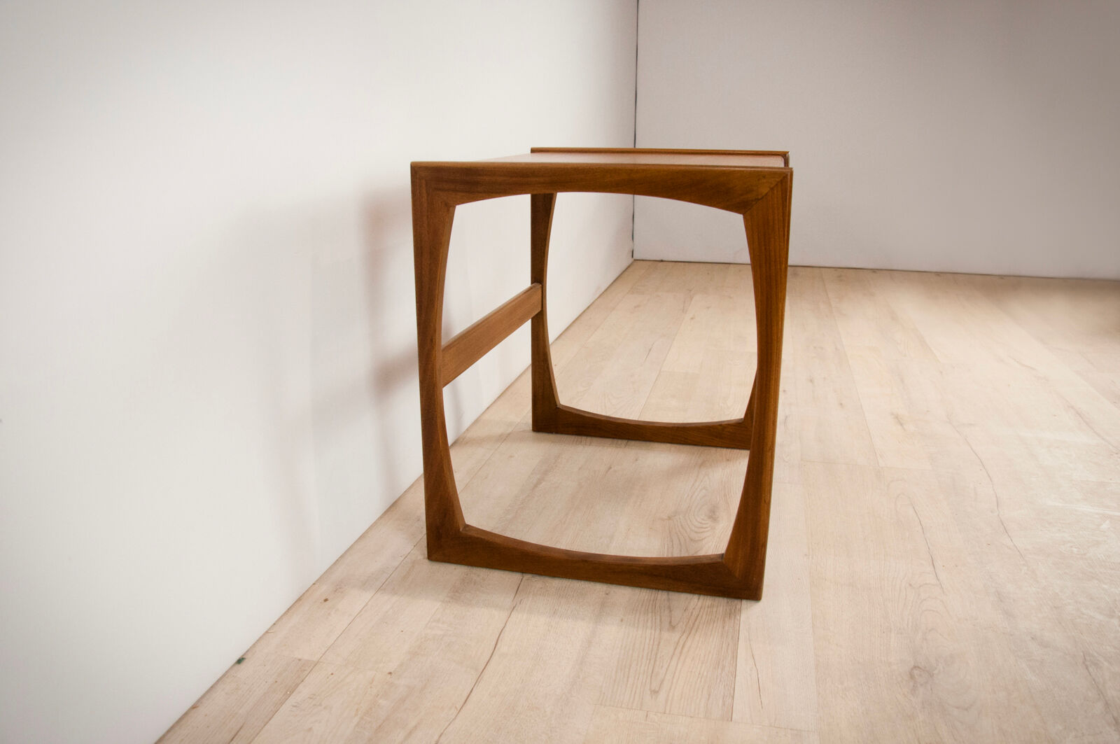 Pull out tables was designed by R. Bennett for G-Plan 1970
