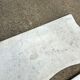 White Carrara marble fireplace from around 1880