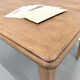Campaign table in oak and pine, 1970s