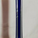 Ancien vase verre bleu vintage