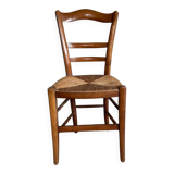 Old mulched chair in light wood