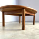 Mid-century Danish teak and tile Tue Poulsen coffee table by Haslev, 1960s
