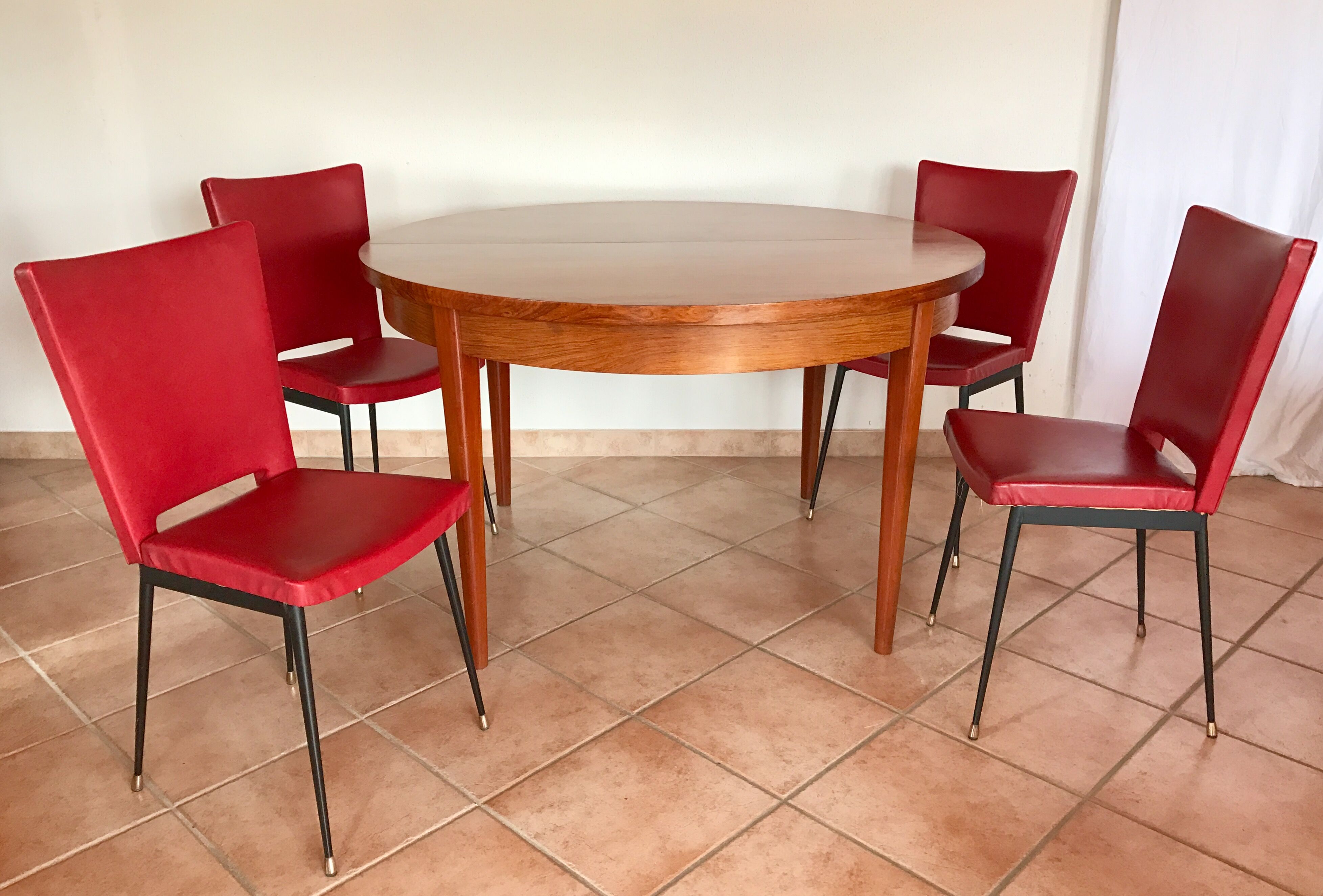 60s Scandinavian Extendable Table