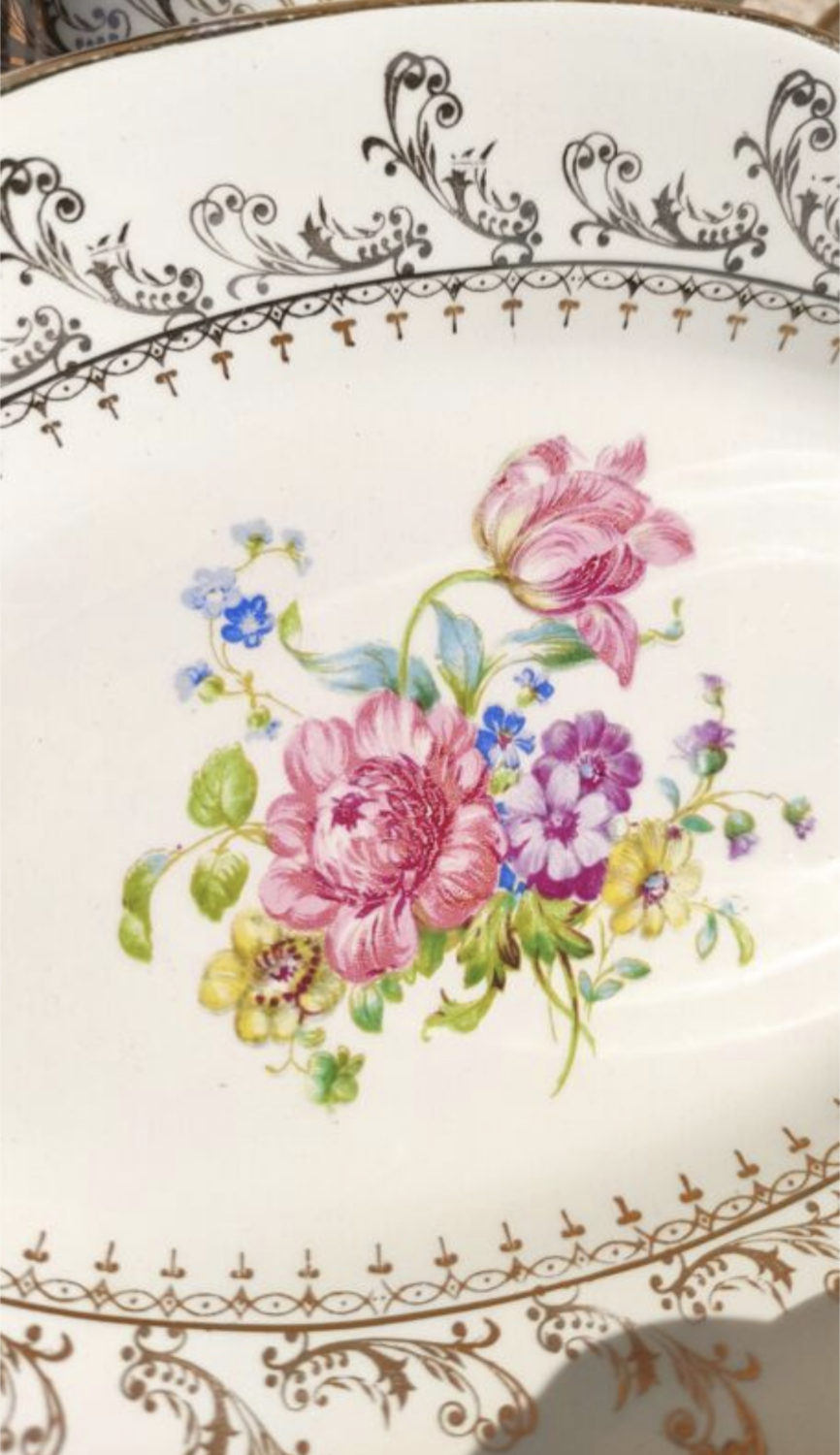 Coffee or tea service digoin sarreguemines