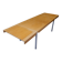 Table à manger extensible des années 1980