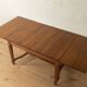 Art Nouveau dining table made of solid oak, Germany, 1910s