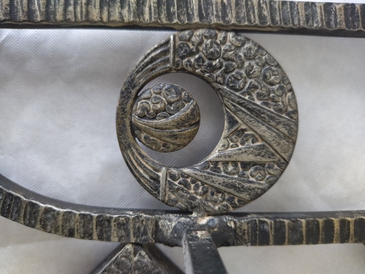 Coat rack art deco wrought iron