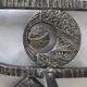 Coat rack art deco wrought iron