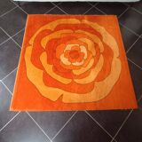 Tapis vintage 1970 Space Age