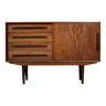Vintage mid-century danish modern teak chest of drawers, 1960s