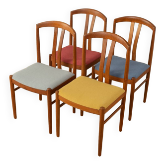 1960s dining chairs, Carl Ekström