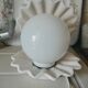 Shell and opaline lamp