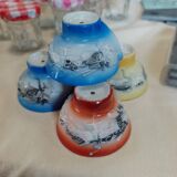 4 small glasses for brandy