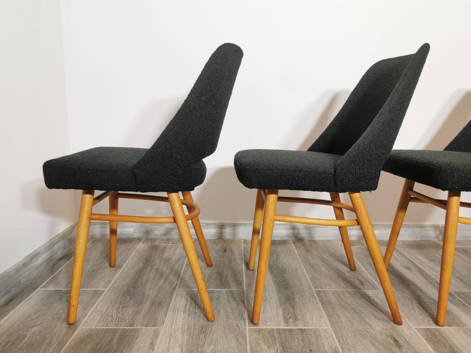 Restored dining chairs by Oswald Haerdtl